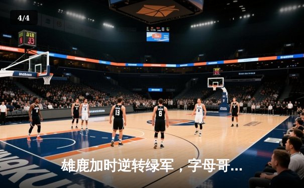 雄鹿加时逆转绿军，字母哥狂砍44+14+7主宰攻防 - 4